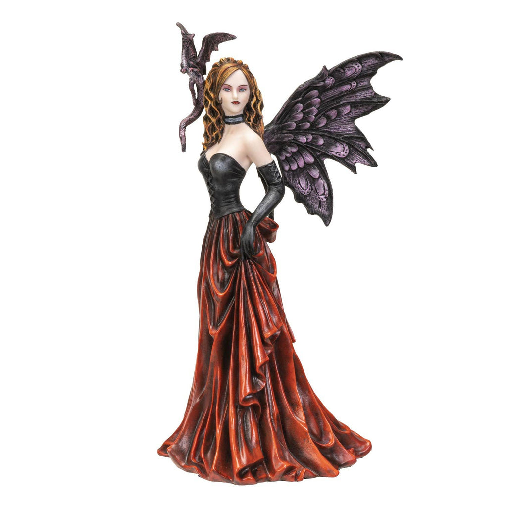 Fairy with Dragon Figurine Giftware PACIFIC GIFTWARE [SK]   