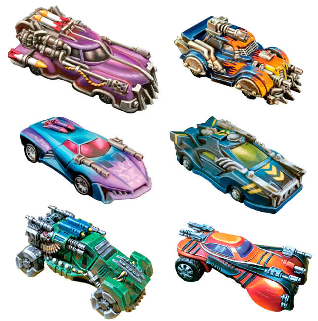 Car Wars Two-Player Starter Set - Red/Yellow Board Games Steve Jackson Games [SK]