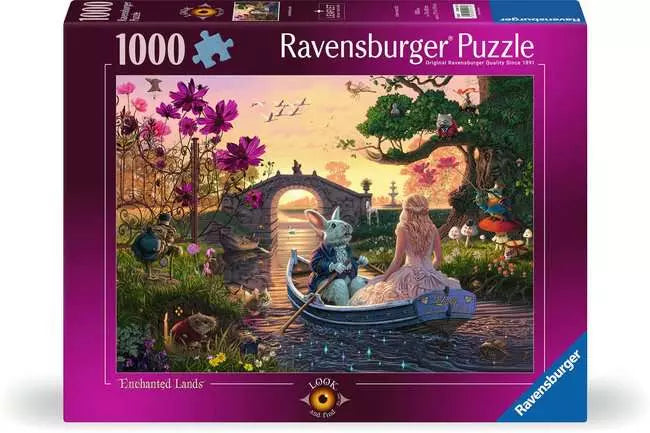 Look & Find Enchanted Lands 1000pc Puzzles Ravensburger [SK]