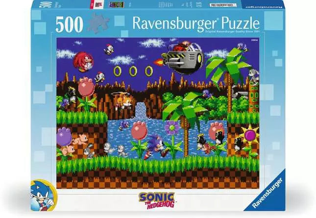 Classic Sonic 500pc Puzzles Ravensburger [SK]
