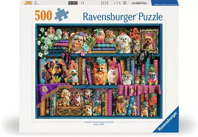 Precious Porcelain Pups 500pc Puzzles Ravensburger [SK]