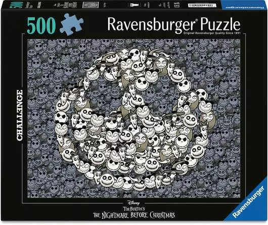 Nightmare Before Christmas King of Fright 500pc Puzzles Ravensburger [SK]