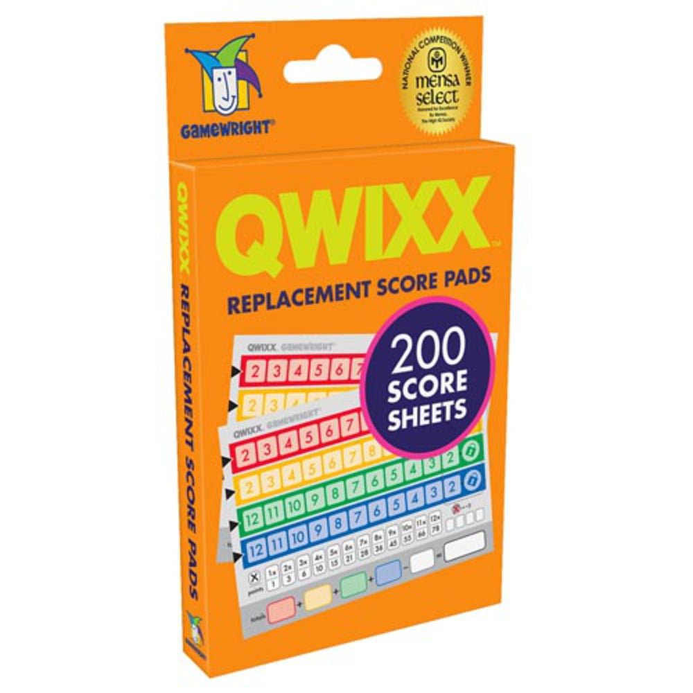 Qwixx Scorepad Game Accessory Gamewright [SK]