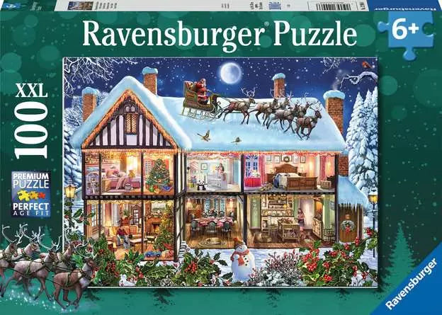 Christmas at Home 100pc Puzzles Ravensburger [SK]