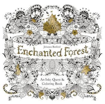 Enchanted Forest Coloring Book Activities Chronicle Books [SK]