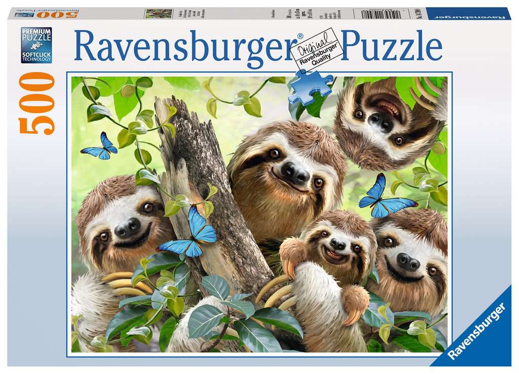 Sloth Selfie 500pc Puzzles Ravensburger [SK]   