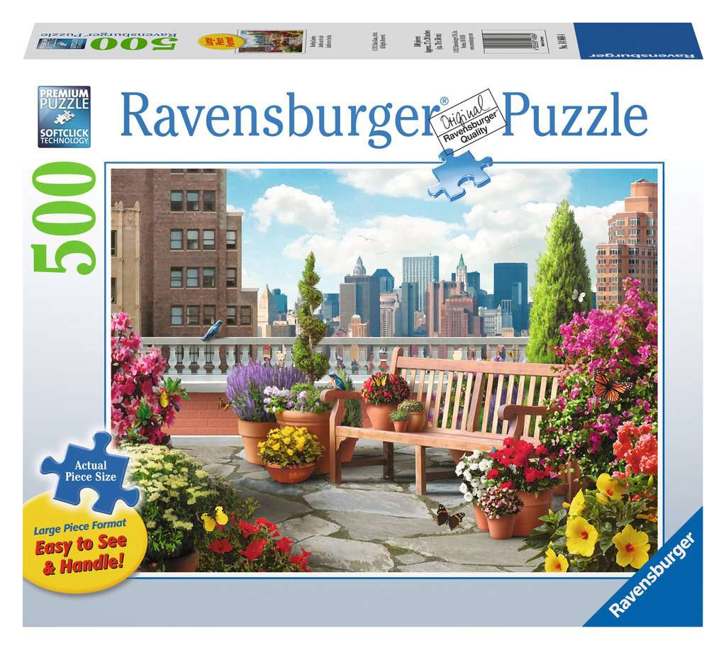 Rooftop Garden 500pc Puzzles Ravensburger [SK]   
