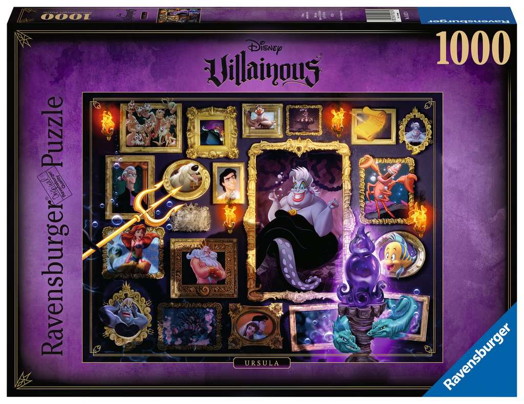 Villainous Ursula Puzzle 1000 Piece Puzzles Ravensburger [SK]   