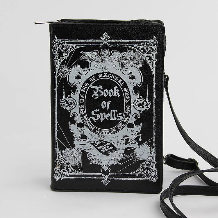 Glow in the Dark Book of Spells Clutch Bag Giftware COMECO INC [SK]