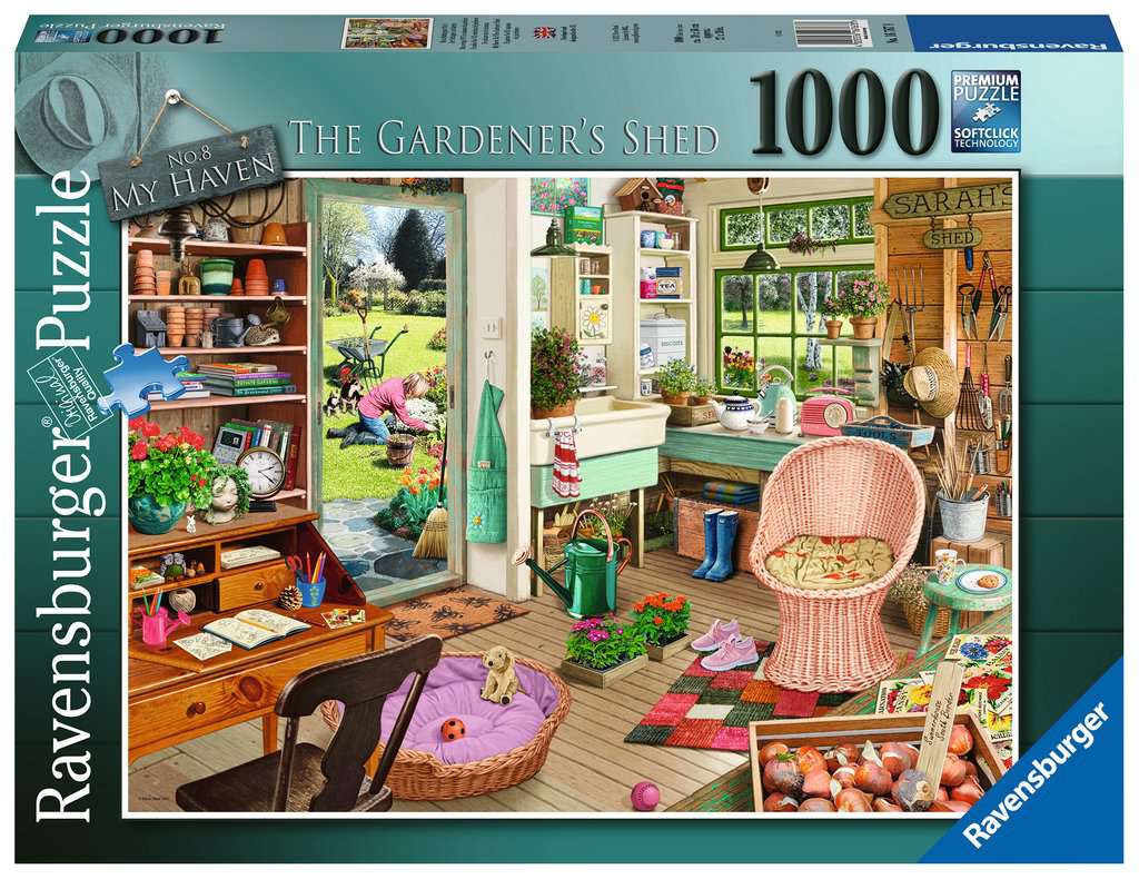 The Garden Shed 1000pc Puzzles Ravensburger [SK]   