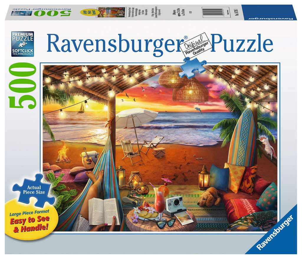 Cozy Cabana 500pc Puzzles Ravensburger [SK]   