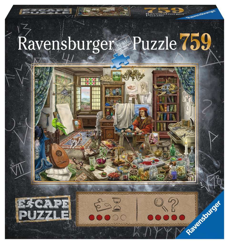 Escape The Artist's Studio 759pc Puzzles Ravensburger [SK]   
