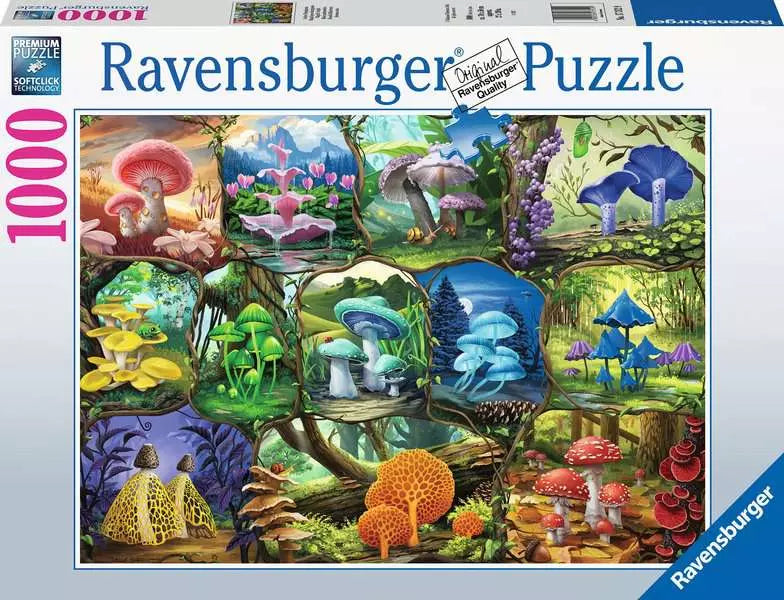 Beautiful Mushrooms 1000pc Puzzles Ravensburger [SK]   