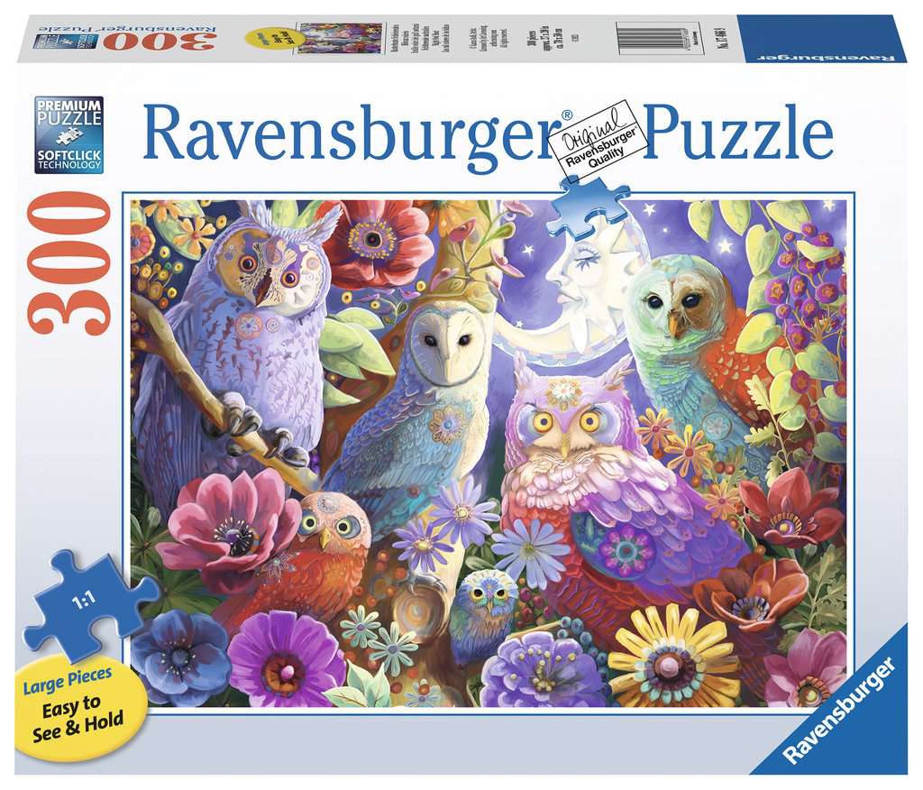 Night Owl Hoot 300pc Puzzles Ravensburger [SK]   