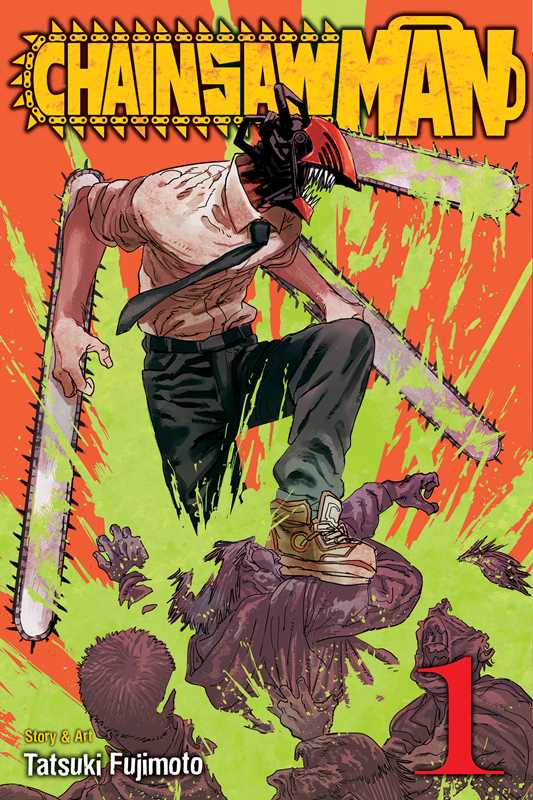Chainsaw Man, Vol. 1 by Tatsuki Fujimoto Manga Simon & Schuster [SK]