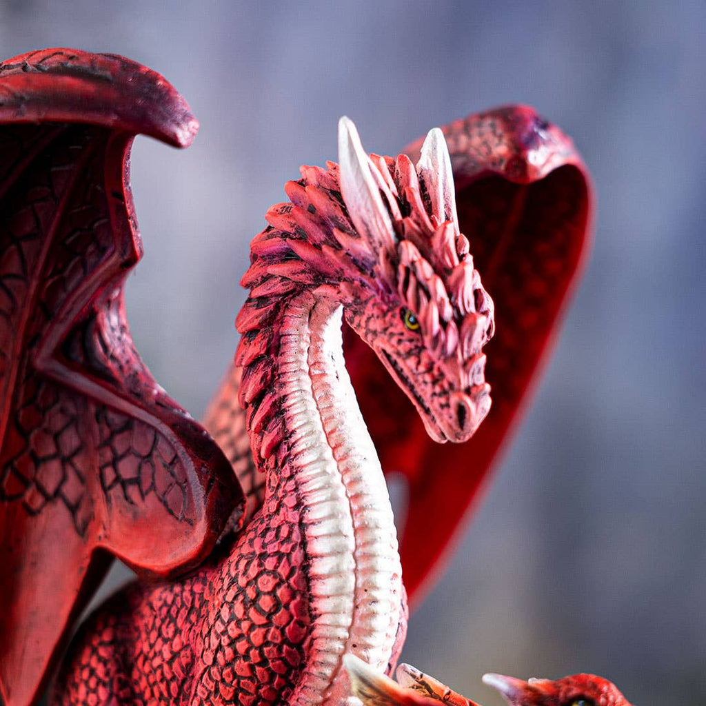 Fire Dragon with Hatchling Giftware PACIFIC GIFTWARE [SK]