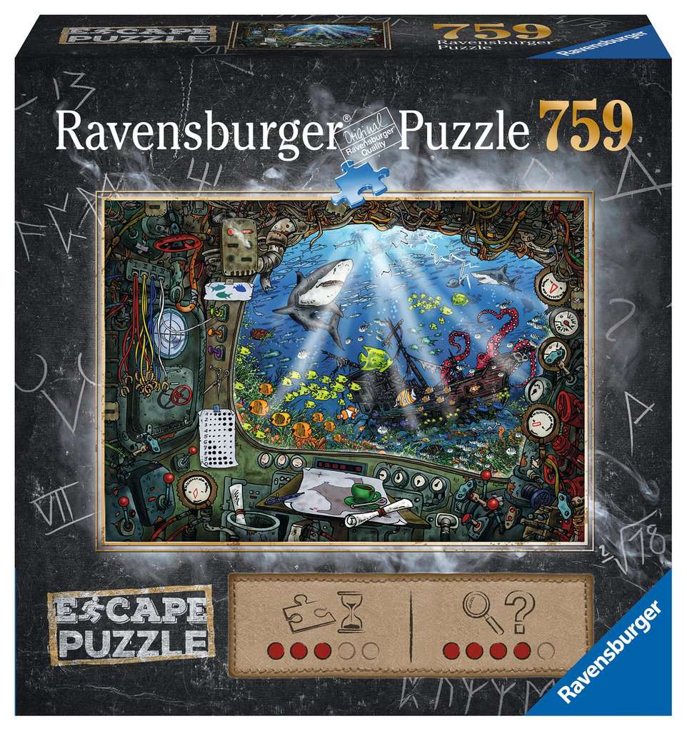 Escape Submarine 759pc Puzzles Ravensburger [SK]   