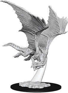 D&D Nolzur's Marvelous Unpainted Miniatures - W09 Young Bronze Dragon WizKids Minis WizKids [SK]