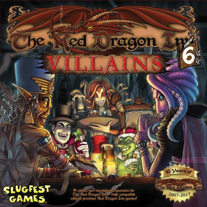 Red Dragon Inn 6: Villains Card Games SlugFest Games [SK]   