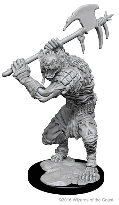 D&D Nolzur's Marvelous Unpainted Miniatures - W01 Gnolls WizKids Minis WizKids [SK]