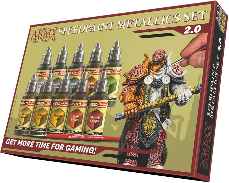 The Army Painter Speedpaint Metallics Set 2.0 Paints & Supplies The Army Painter [SK]
