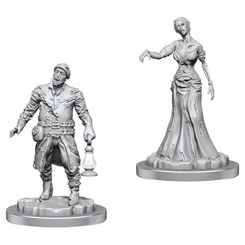 WizKids Deep Cuts Unpainted Miniatures: W18 Zombies WizKids Minis WizKids [SK]