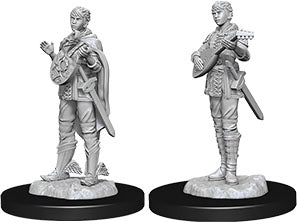 D&D Nolzur's Marvelous - W07 Female Half-Elf Bard WizKids Minis WizKids [SK]