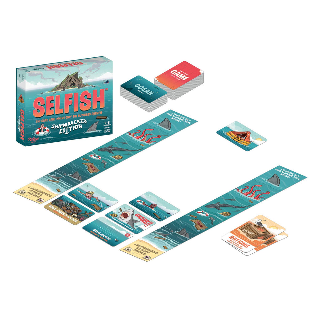 Selfish: Shipwrecked Edition Card Games Chronicle Books [SK]