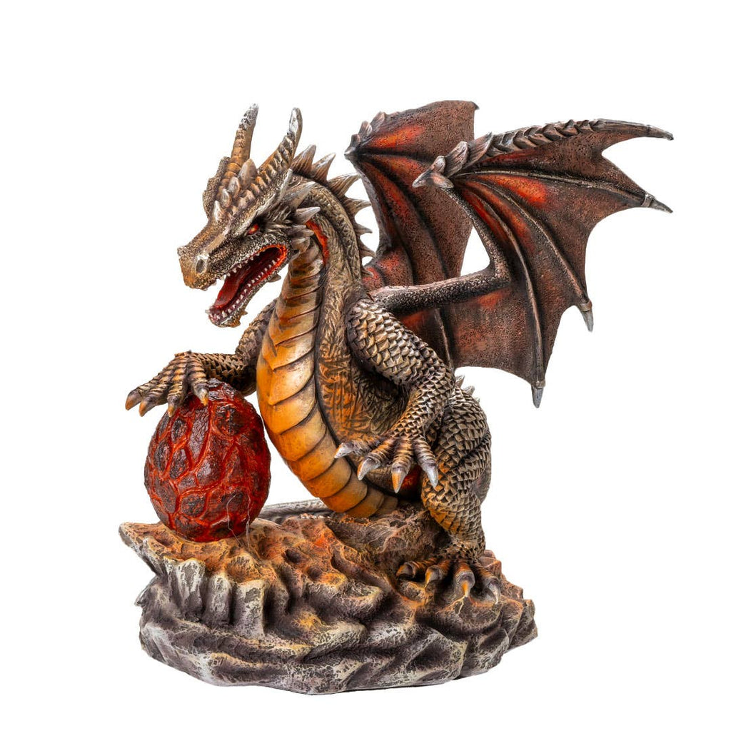 Fire Dragon with LED Egg Giftware PACIFIC GIFTWARE [SK]
