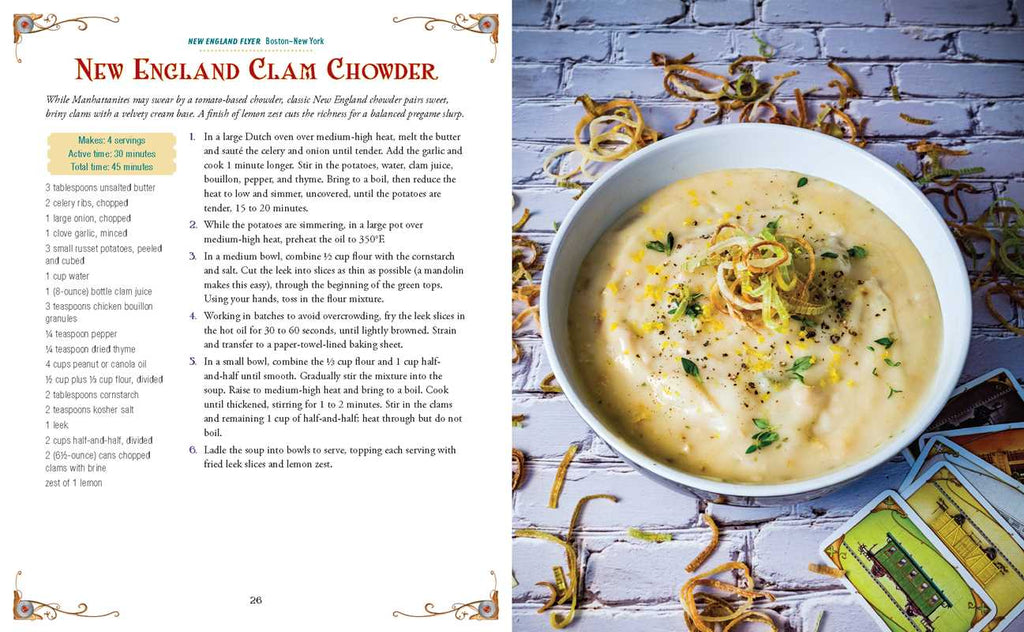 Ticket to Ride™ The Official Cookbook Books Simon & Schuster [SK]