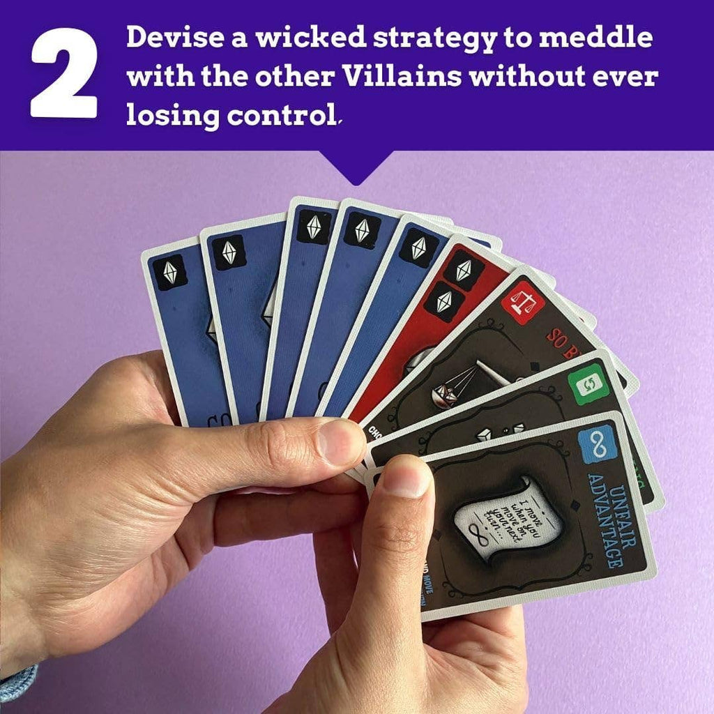 Selfish: Disney Villains Edition Card Games Chronicle Books [SK]