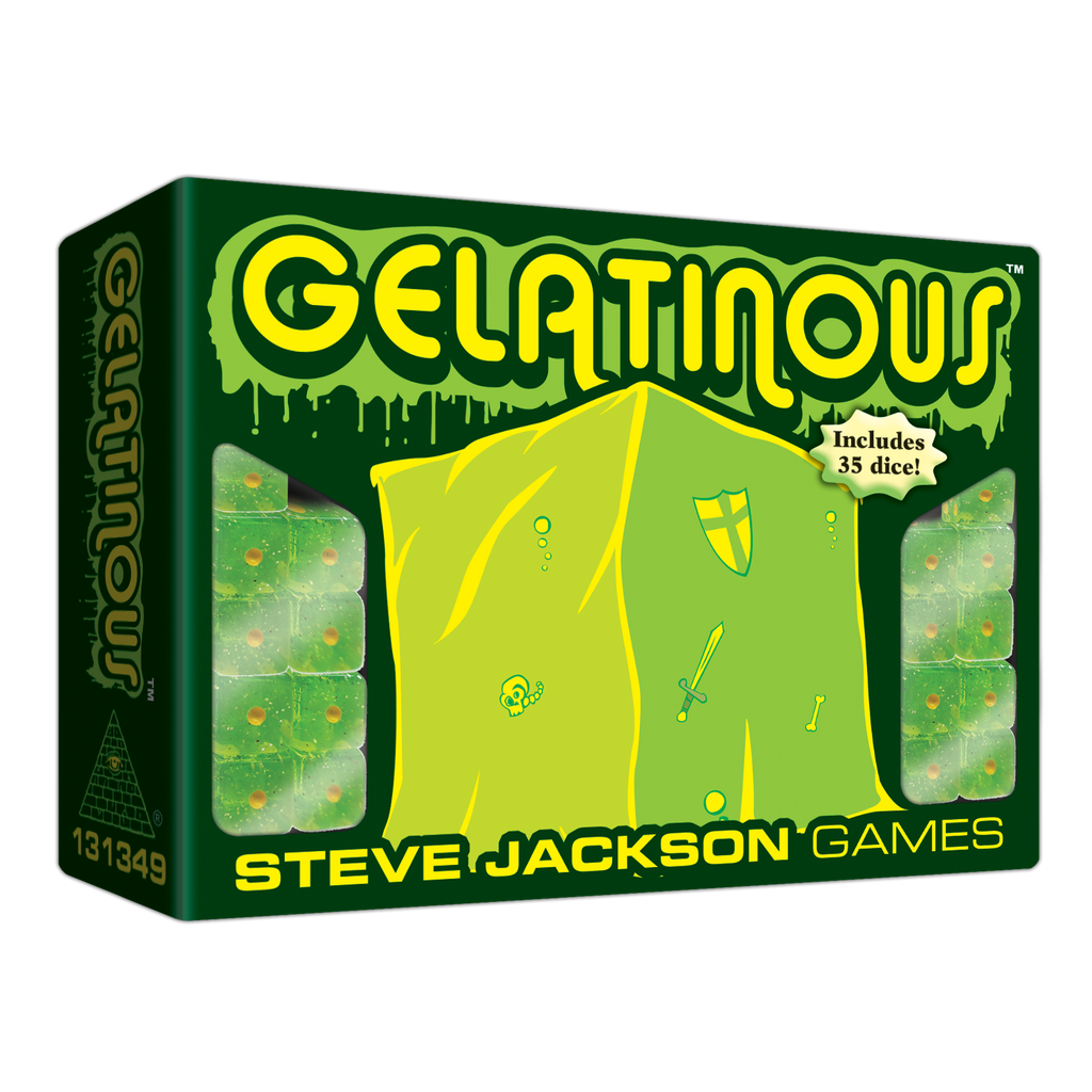 Gelatinous Dice Games Steve Jackson Games [SK]