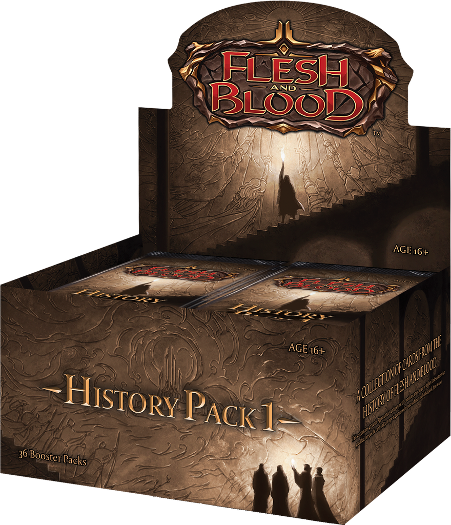 Flesh & Blood History Pack 1 Booster Box TCGs Misc Legend Story Studios [SK]   