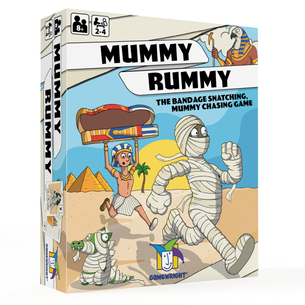 Mummy Rummy Card Games Gamewright [SK]