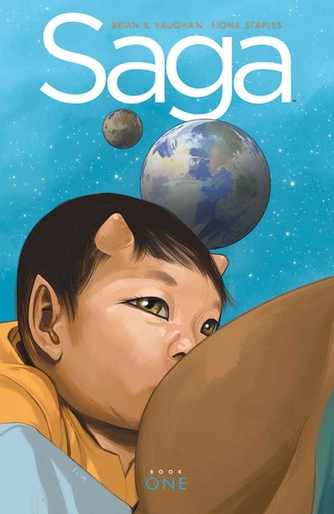 Saga Deluxe Edition Hardcover Volume 01 Graphic Novels Image Comics [SK]