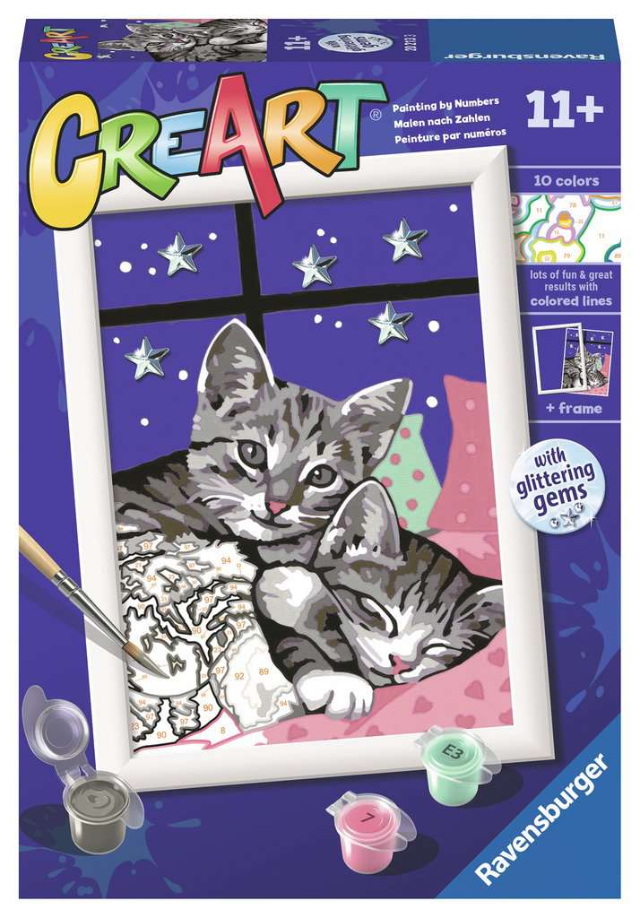 CreArt Sleepy Kitties Activities Ravensburger [SK]   