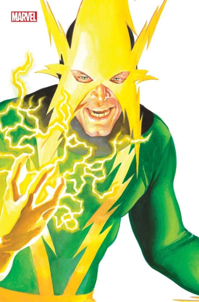 Miles Morales: Spider-Man 5 Alex Ross Timeless Electro Full Art Variant Comics Marvel Comics [SK]