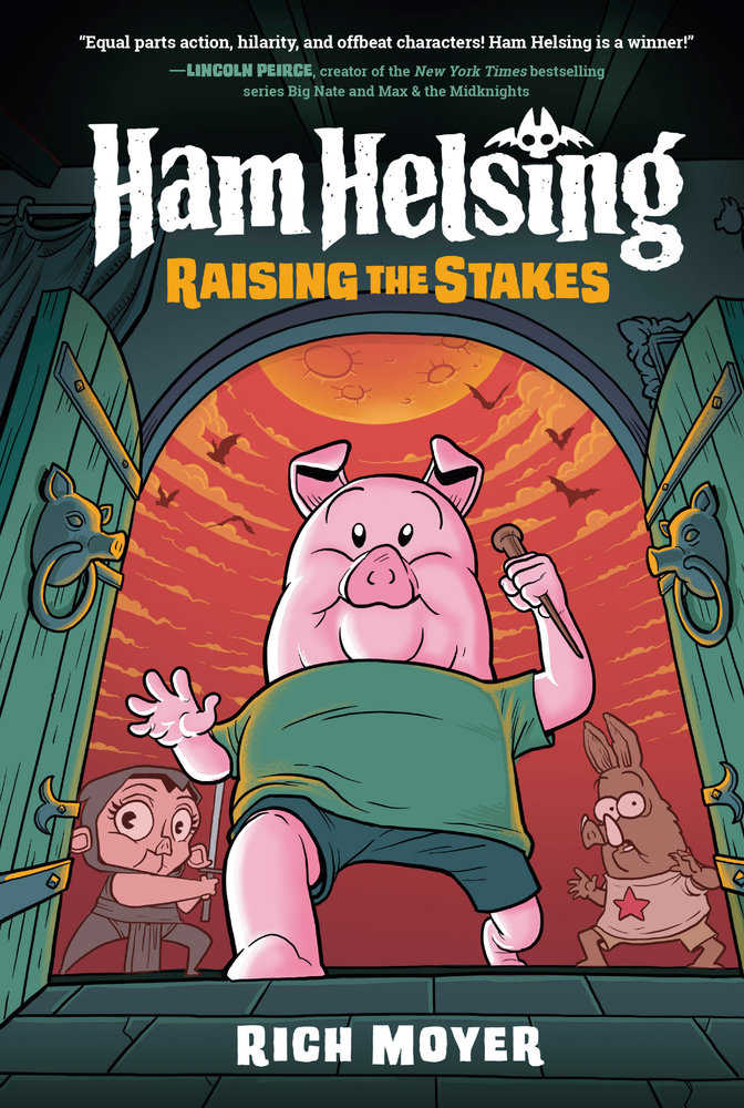 Ham Helsing #3: Raising The Stakes Graphic Novels Random House Books for Young Readers [SK]