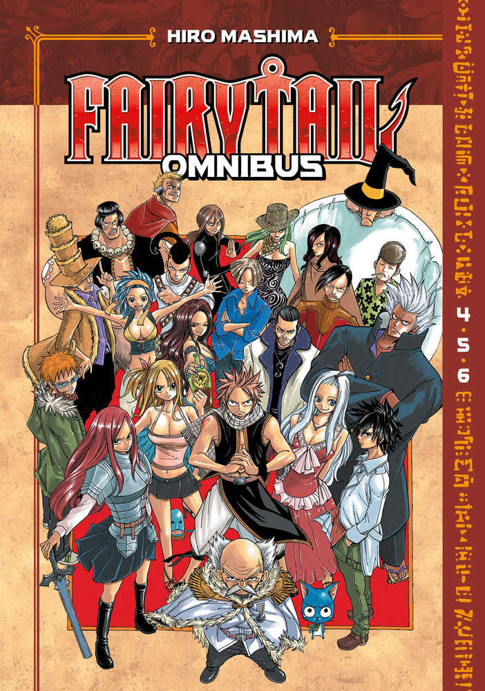 Fairy Tail Omnibus 2 (Volume. 4-6) Manga Kodansha Comics [SK]