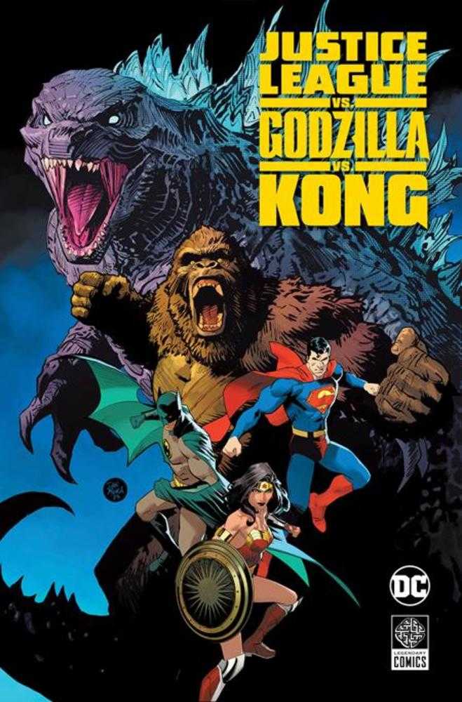 Justice League vs Godzilla vs Kong Hardcover Graphic Novels DC Comics [SK]
