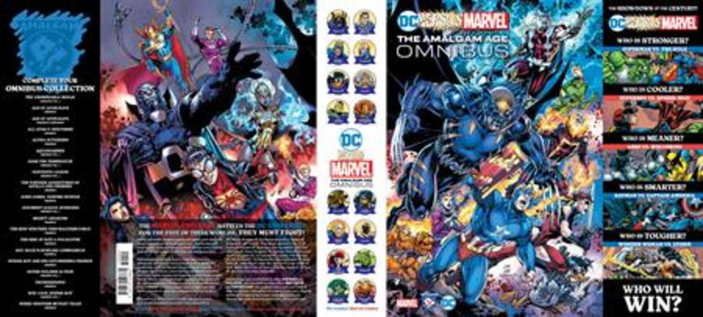 DC Versus Marvel The Amalgam Age Omnibus Hardcover Direct Market Exclusive Jim Lee & Scott Williams Wraparound Variant Graphic Novels DC Comics [SK]