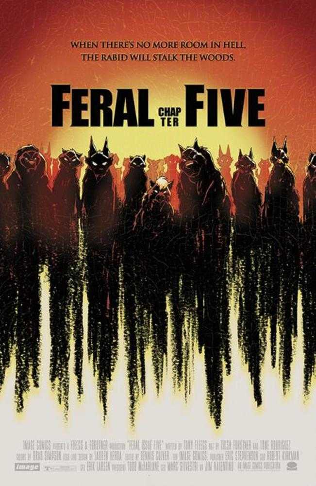 Feral #5 Cover B Tony Fleecs & Trish Forstner Movie Homage Variant Comics Image Comics [SK]