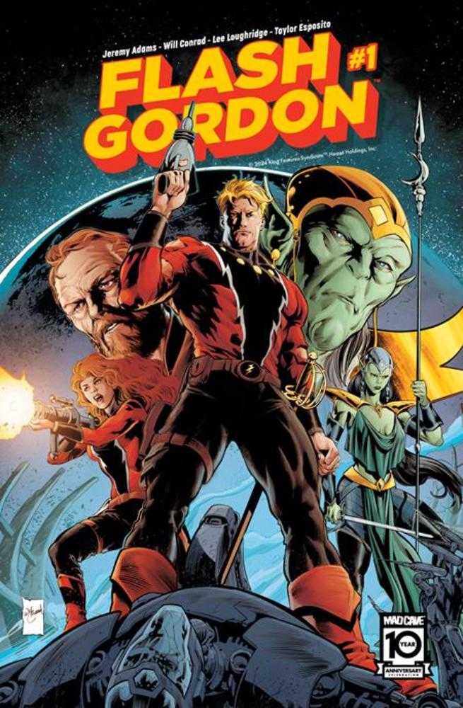 Flash Gordon #1 Cover A Will Conrad Comics Mad Cave Studios [SK]