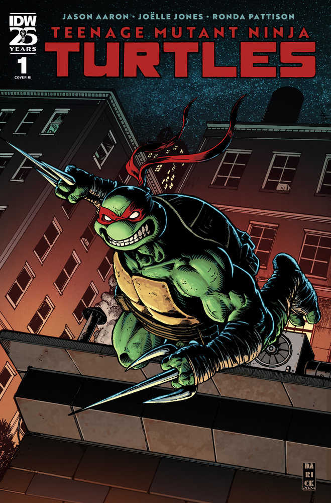 Teenage Mutant Ninja Turtles (2024) #1 Variant Ri (50) (Robertson) Comics IDW Publishing [SK]