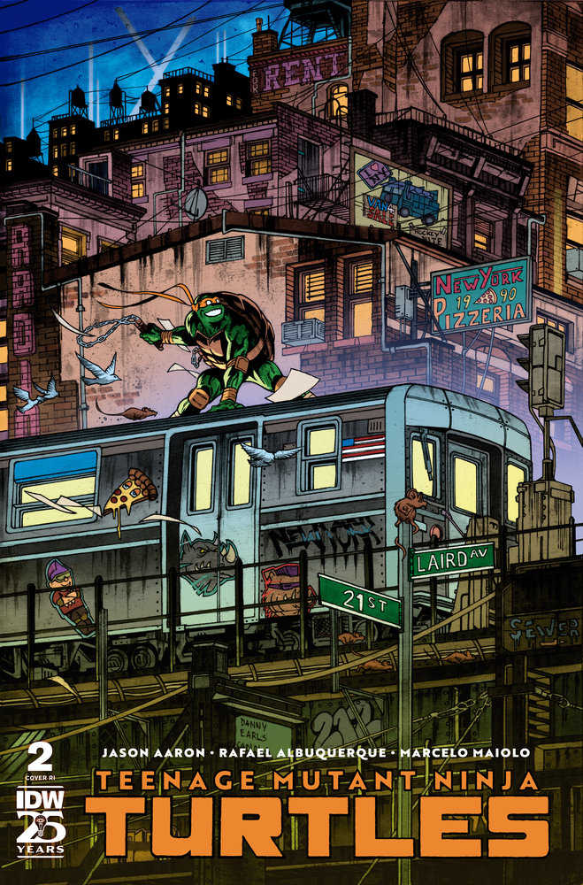 Teenage Mutant Ninja Turtles (2024) #2 Variant Ri (25) (Earls) Comics IDW Publishing [SK]