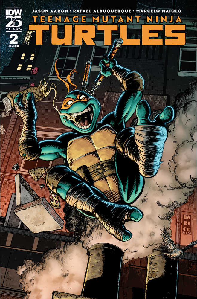 Teenage Mutant Ninja Turtles (2024) #2 Variant Ri (50) (Robertson) Comics IDW Publishing [SK]