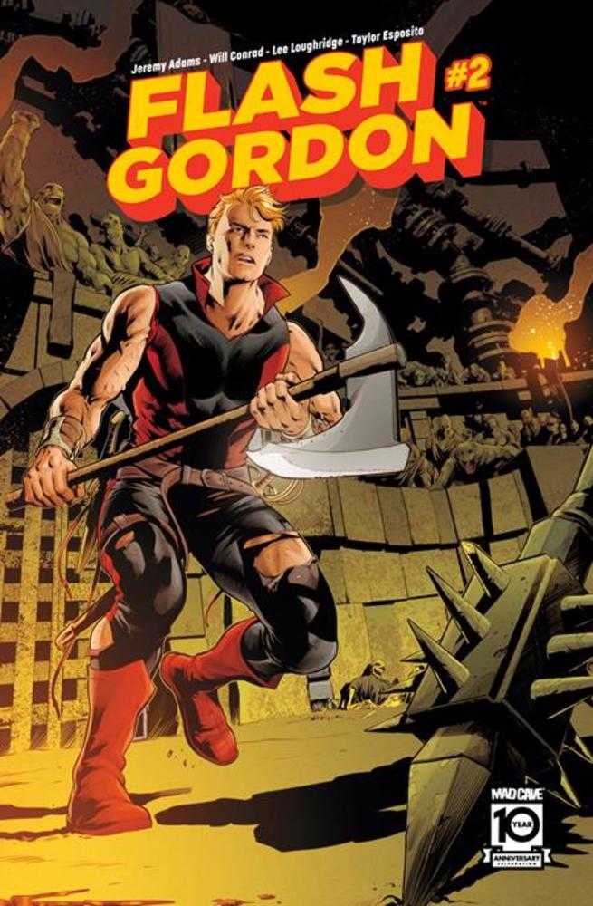 Flash Gordon #2 Cover A Will Conrad Comics Mad Cave Studios [SK]