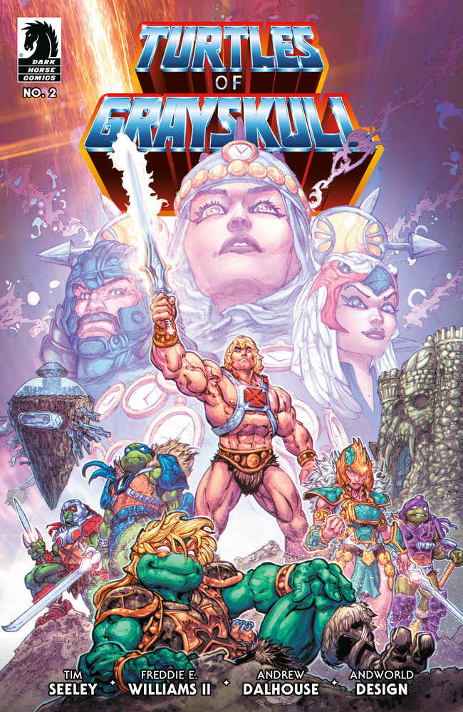 Masters Of Universe Teenage Mutant Ninja Turtles Turtles Of Grayskull #2 Cover A Willi Comics Dark Horse [SK]