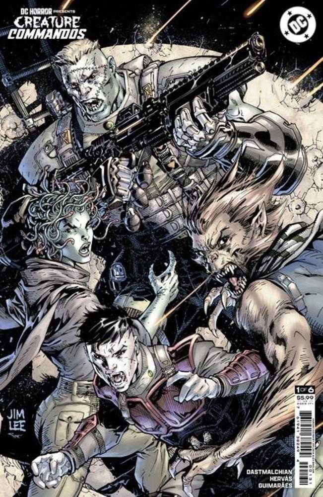 DC Horror Presents Creature Commandos #1 (Of 6) Cover C Jim Lee Card Stock Variant (Mature) Comics DC Comics [SK]