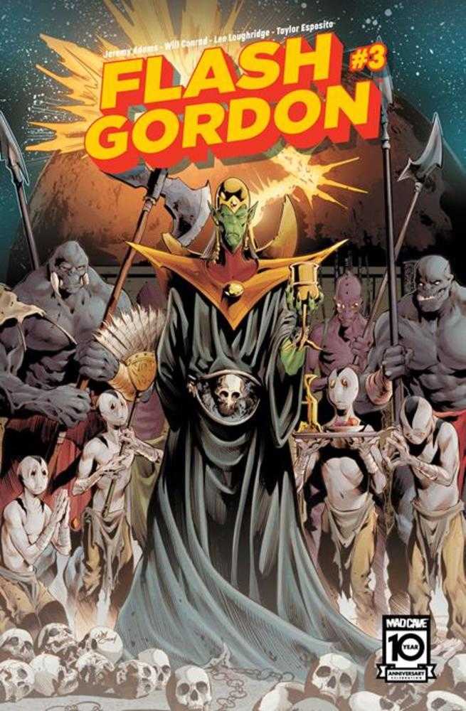 Flash Gordon #3 Cover A Will Conrad Comics Mad Cave Studios [SK]